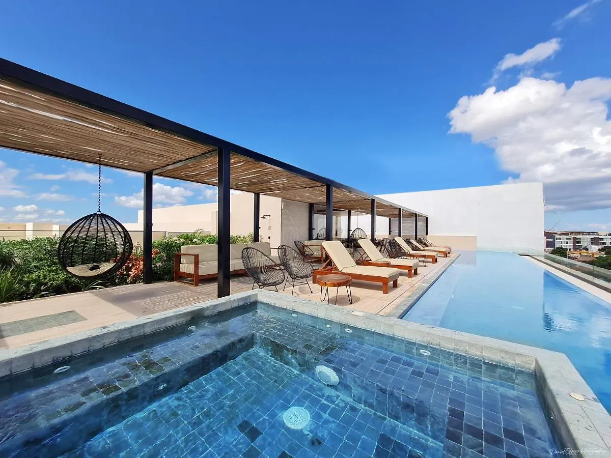 Big Studio At Kaab By The Beach With Roof Top Pool, Sauna And Jacuzzi Near Paseo Del Carmen Mall Playa del Carmen 0*,  Mexico