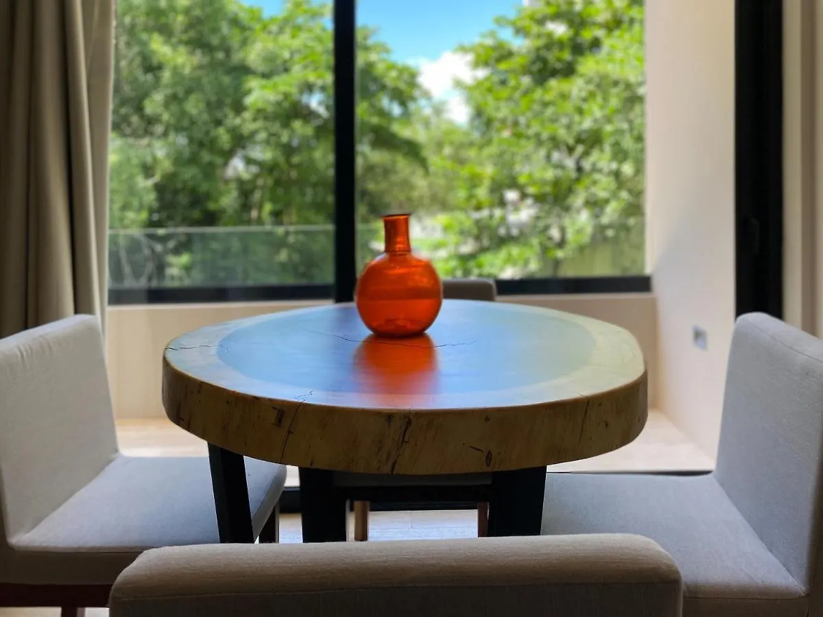 Big Studio At Kaab By The Beach With Roof Top Pool, Sauna And Jacuzzi Near Paseo Del Carmen Mall Playa del Carmen Mexico