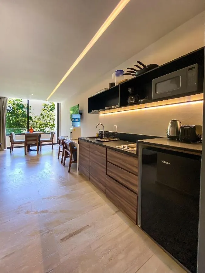 Apartment Big Studio At Kaab By The Beach With Roof Top Pool, Sauna And Jacuzzi Near Paseo Del Carmen Mall Playa del Carmen