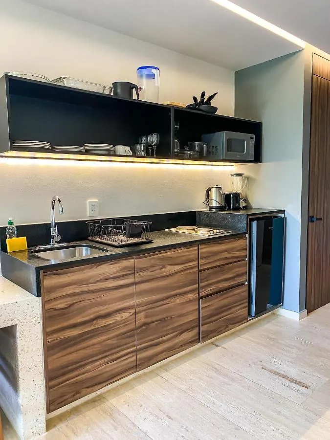 Big Studio At Kaab By The Beach With Roof Top Pool, Sauna And Jacuzzi Near Paseo Del Carmen Mall Playa del Carmen 0*,