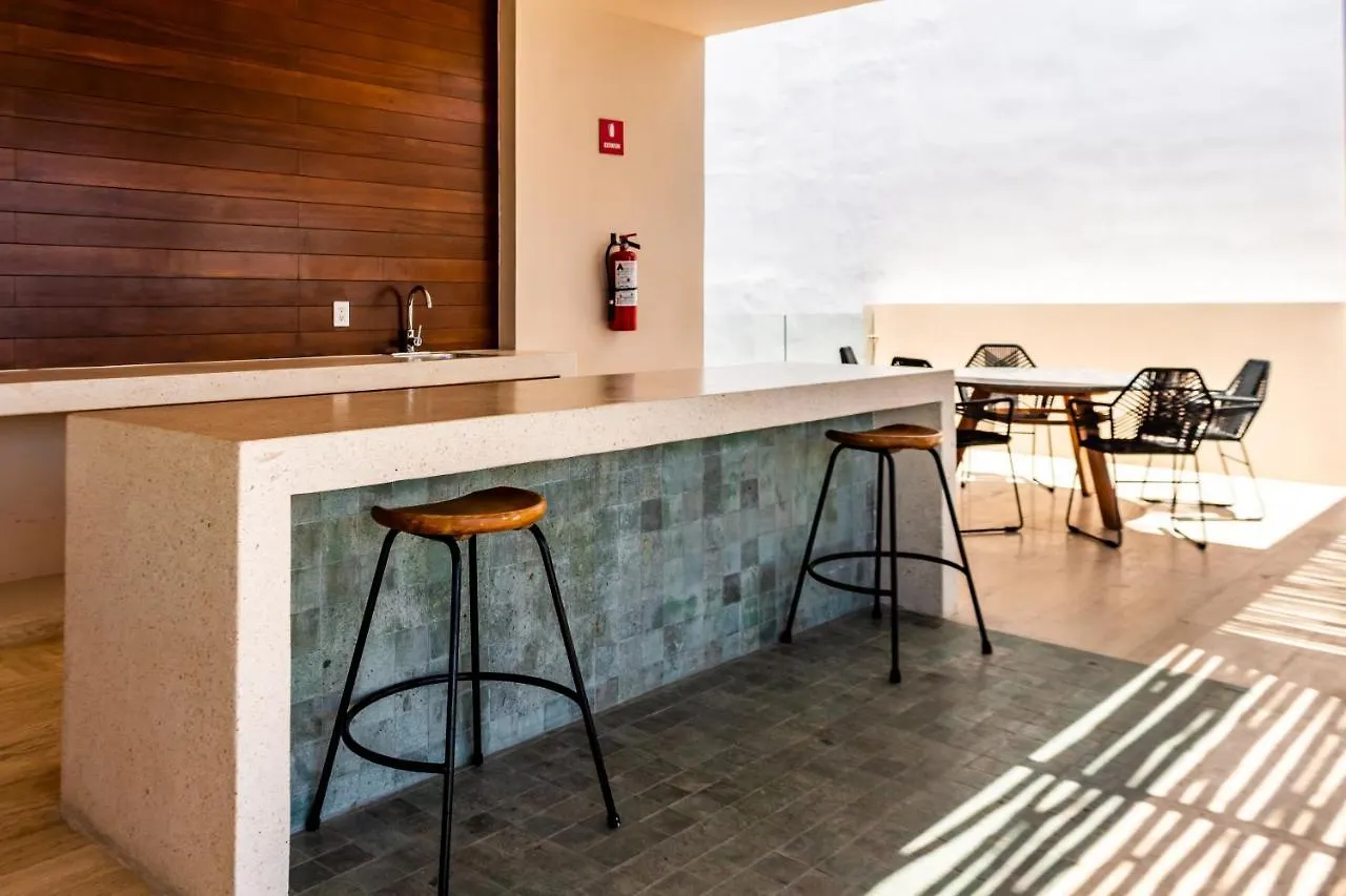 Big Studio At Kaab By The Beach With Roof Top Pool, Sauna And Jacuzzi Near Paseo Del Carmen Mall Playa del Carmen 0*,