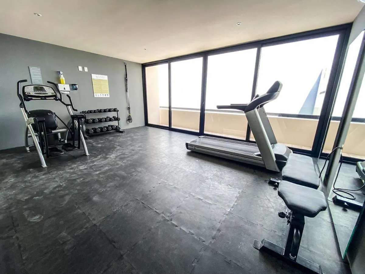 Apartment Big Studio At Kaab By The Beach With Roof Top Pool, Sauna And Jacuzzi Near Paseo Del Carmen Mall Playa del Carmen