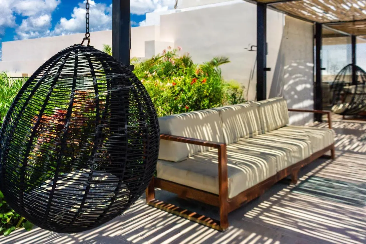Apartment Big Studio At Kaab By The Beach With Roof Top Pool, Sauna And Jacuzzi Near Paseo Del Carmen Mall Playa del Carmen Mexico