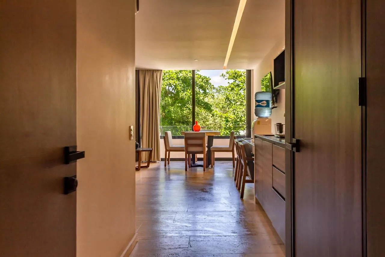 Big Studio At Kaab By The Beach With Roof Top Pool, Sauna And Jacuzzi Near Paseo Del Carmen Mall Playa del Carmen Apartament