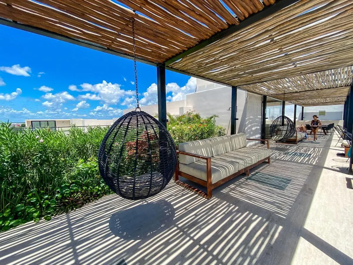 Big Studio At Kaab By The Beach With Roof Top Pool, Sauna And Jacuzzi Near Paseo Del Carmen Mall Playa del Carmen 0*,  Meksyk